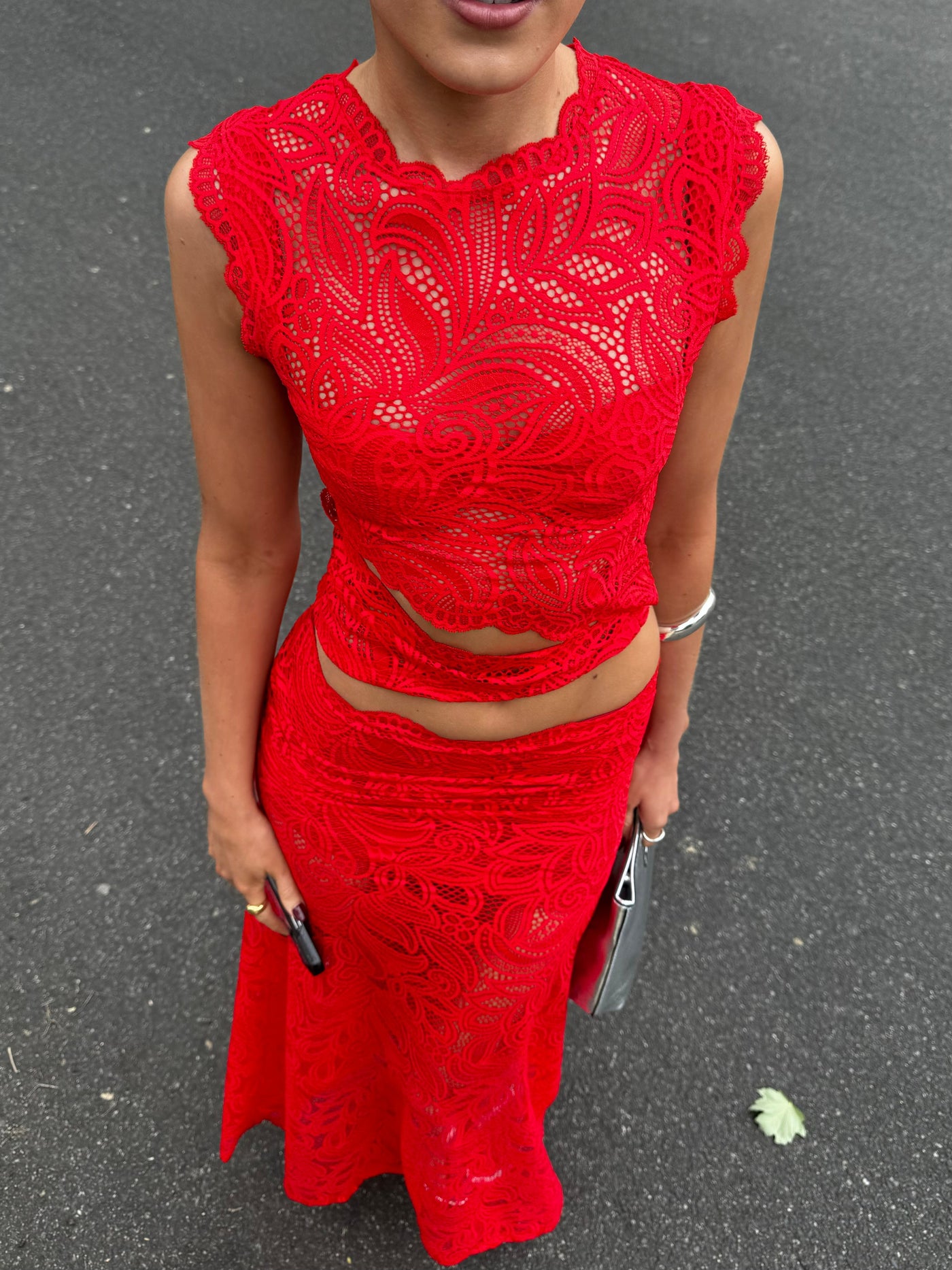 YunaWear | Scarlet Lace Set