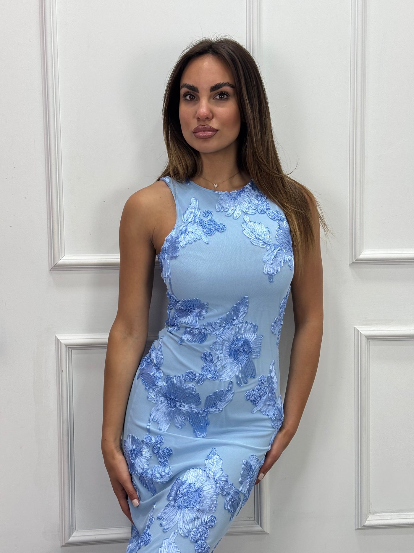 YunaWear | Chique Avondjurk in Bloemenprint