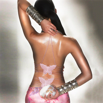 YunaWear | Fleur Maxi-Jurk met Open Rug