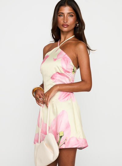 YunaWear | Flora Mini Jurk met bloemenprint