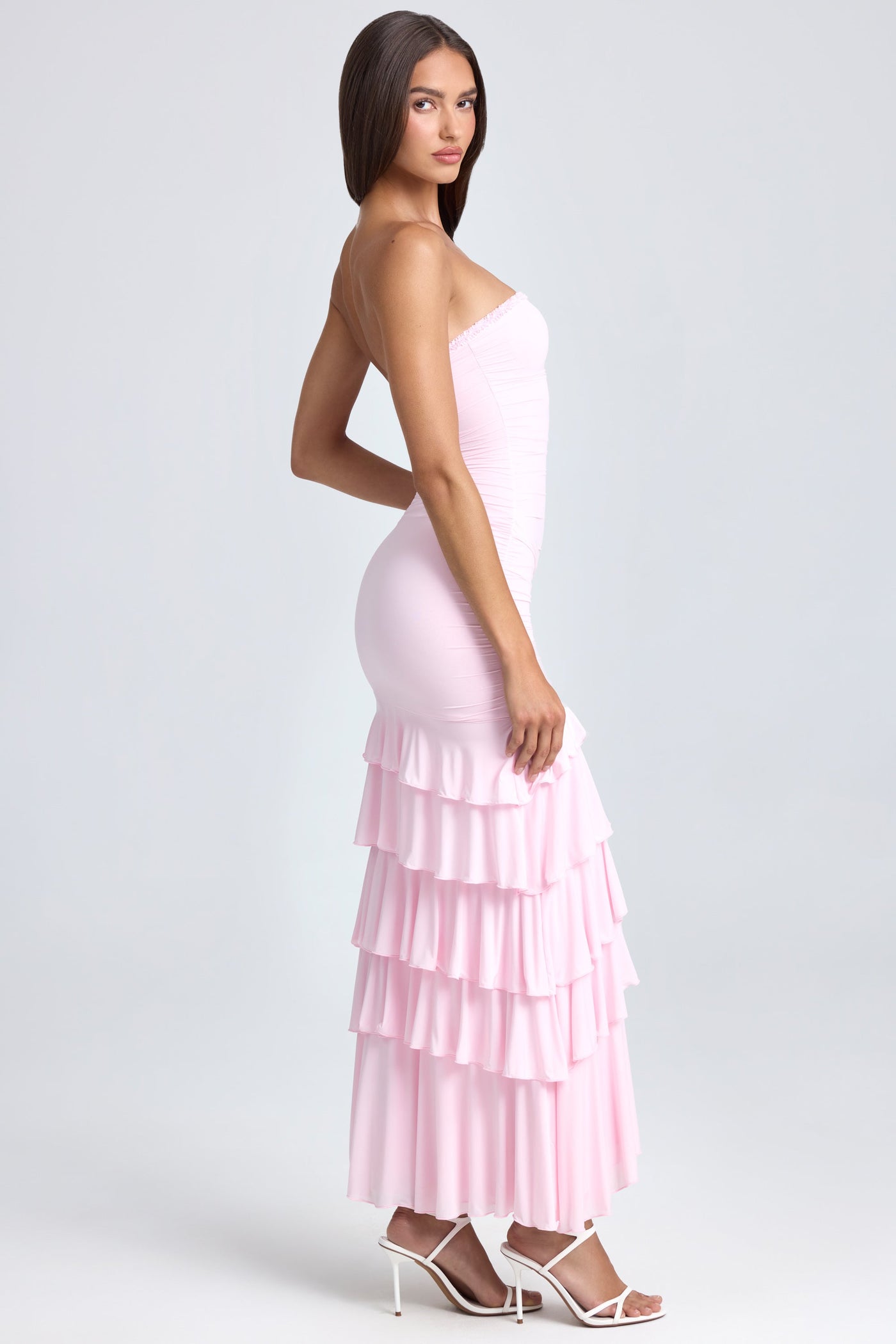 YunaWear | Seraphina Ruffle Maxi Jurk