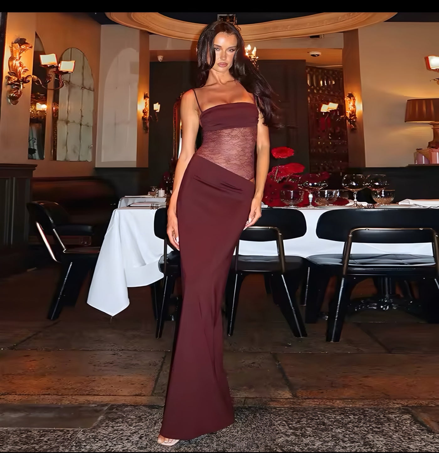 YunaWear | Mouwloze Sienna jurk