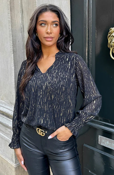 YunaWear | Lara Blouse met V-Hals