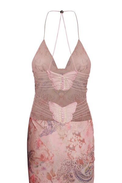 YunaWear | Fleur Maxi-Jurk met Open Rug