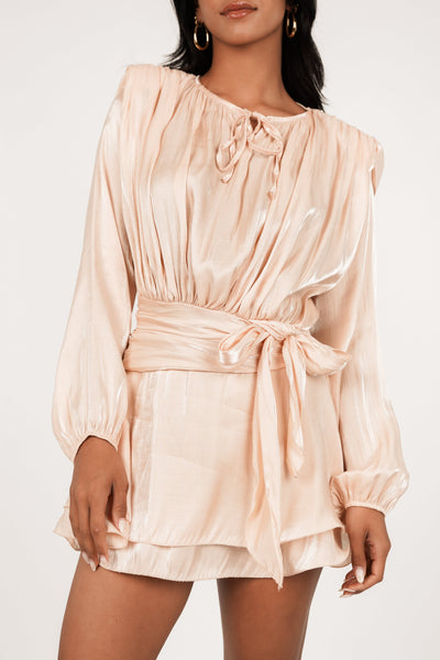 YunaWear | Elegante Satijnen Jurk