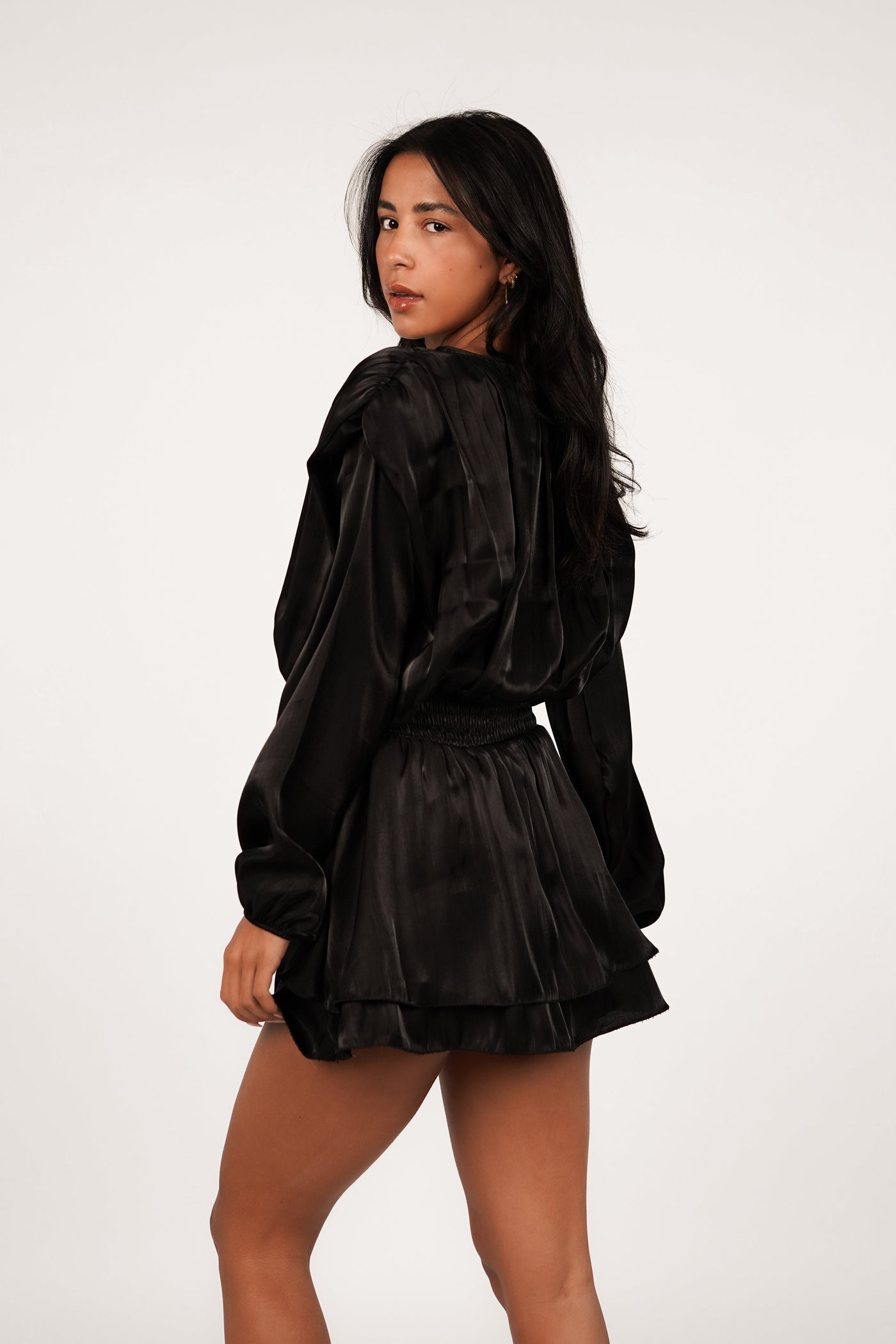 YunaWear | Elegante Satijnen Jurk