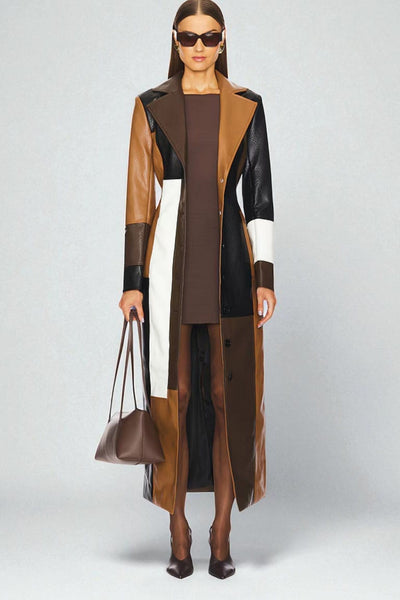 YunaWear | Rosaline Mosaic Trench Coat