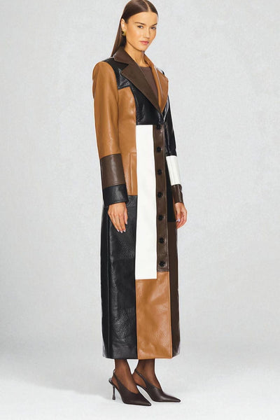 YunaWear | Rosaline Mosaic Trench Coat