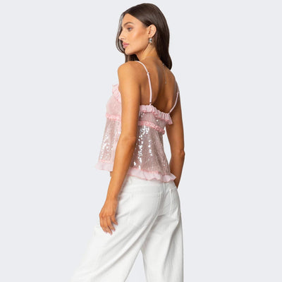 YunaWear | Celéna Glittertop