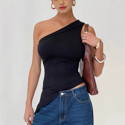 YunaWear | Lina One-shoulder Top