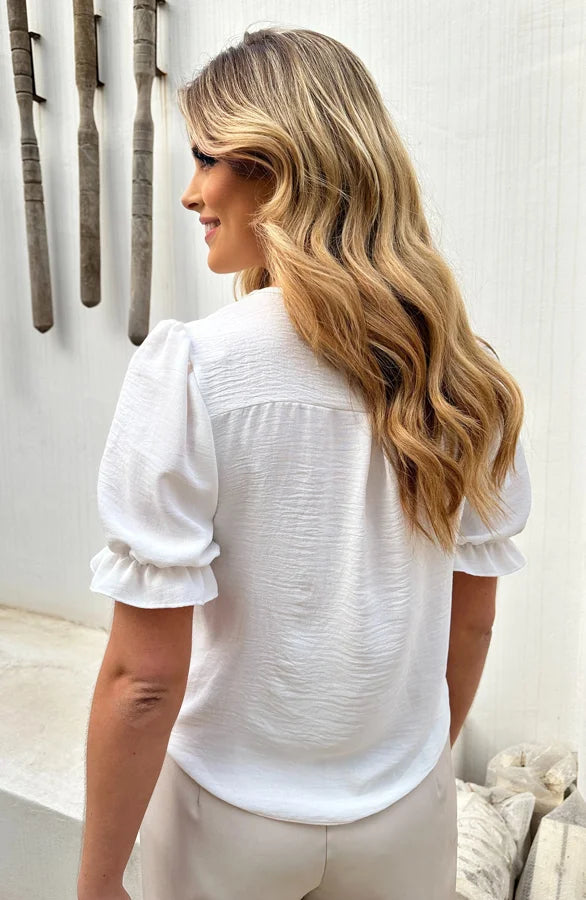 YunaWear | Bella Ruffle Blouse