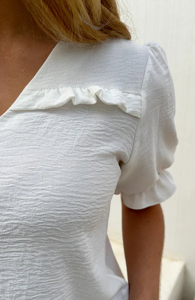 YunaWear | Bella Ruffle Blouse