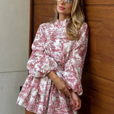 YunaWear | Zomerjurk met Pofmouwen