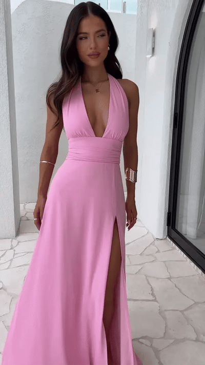 YunaWear | Auréla Maxi Jurk met Elegante Split