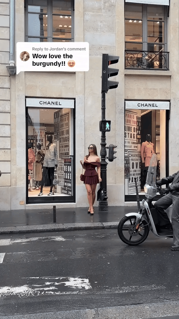 YunaWear | Amara Bordeaux Set