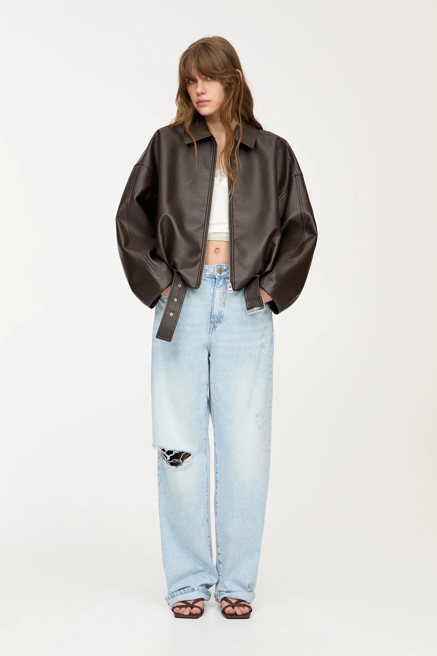 YunaWear | Leren jas Sophia