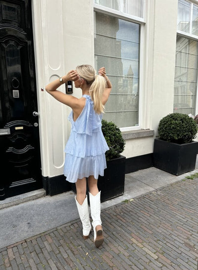 YunaWear | Skyla Halter Tulle Jurk