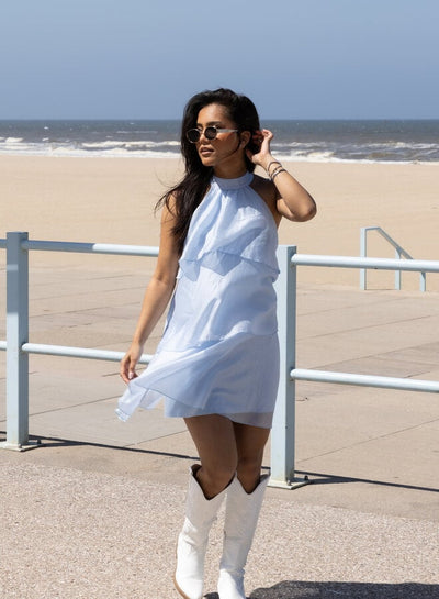 YunaWear | Skyla Halter Tulle Jurk