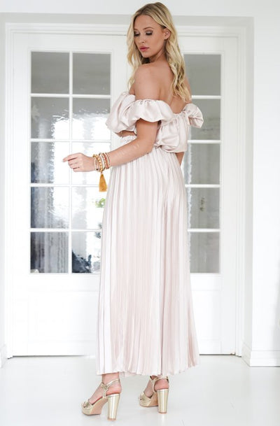 YunaWear | Satijnen Plissé Set