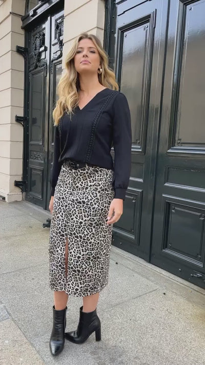 YunaWear | Alessa V-Hals Blouse